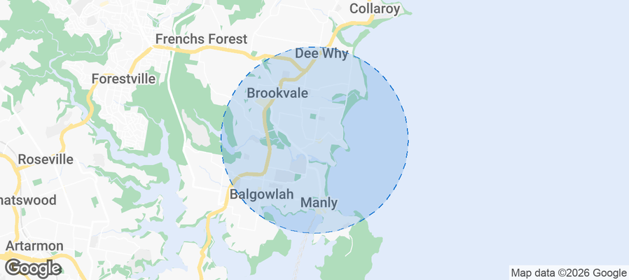 Freshwater Airbnb map